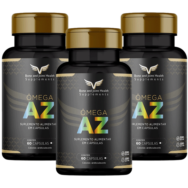 Kit com 03 Ômega AZ