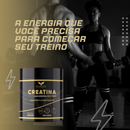 Kit com 02 Creatinas Mono Hidratada 100% Pura Pote de 300g Sem Sabor