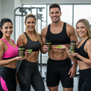CREATINA GUMMY BONE SABOR MAÇA VERDE POTE 60 GOMAS