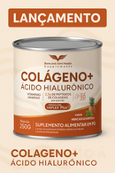 COLÁGENO HIDROLISADO E AH BONE SABOR ABACAXI C\ HORTELÃ 250 G