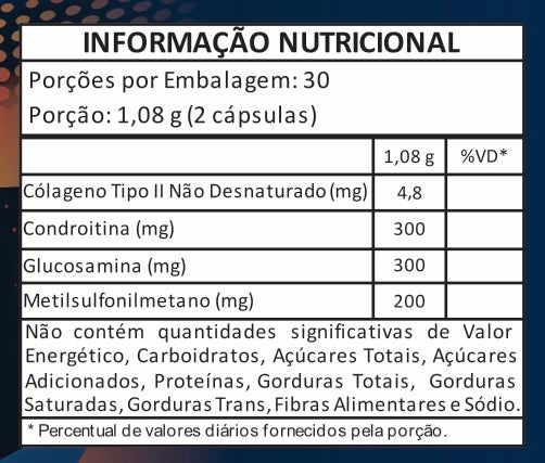 Colágeno Tipo 2 Não Desnaturado