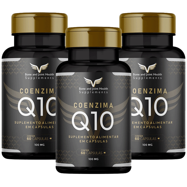 Kit com 03 Coenzima Q10