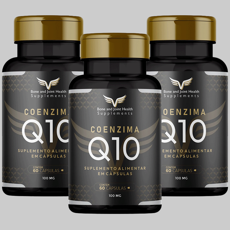 Kit com 03 Coenzima Q10