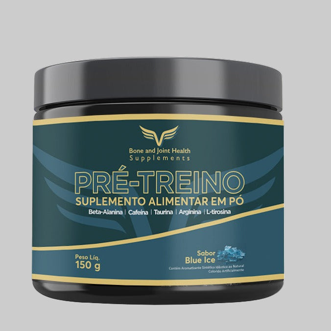 PRÉ TREINO BONE SABOR BLUE ICE 150G