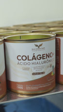 COLÁGENO HIDROLISADO E AH BONE SABOR ABACAXI C\ HORTELÃ 250 G